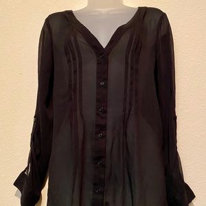 Wet Seal Sheer Shirt